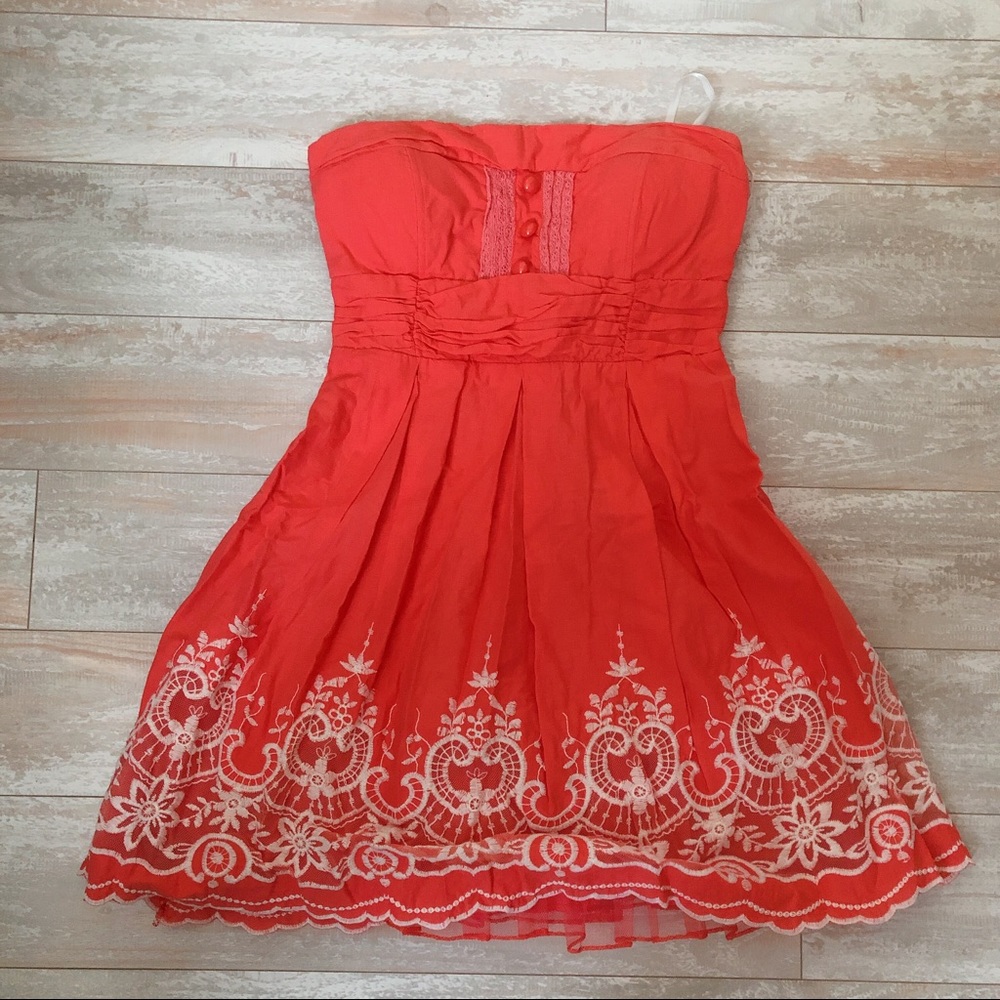 Windsor Coral Summer Dress